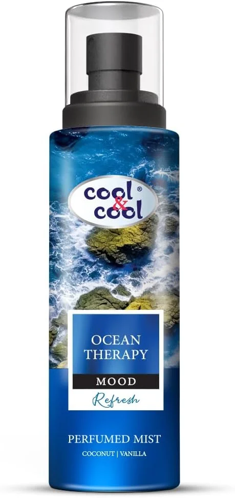 اسپری خوشبو کننده بدن کول اند کول مدل Ocean Therapy حجم 250 میلی لیتر - نارگیل و وانیل، بادی میست استوایی با طراوت برای آقایان و بانوان