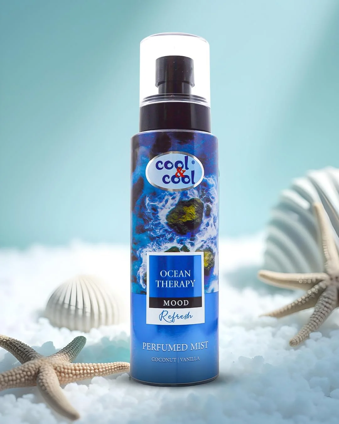 اسپری خوشبو کننده بدن کول اند کول مدل Ocean Therapy حجم 250 میلی لیتر - نارگیل و وانیل، بادی میست استوایی با طراوت برای آقایان و بانوان اسپری خوشبو کننده بدن کول اند کول مدل Ocean Therapy حجم 250 میلی لیتر - نارگیل و وانیل، بادی میست استوایی با طراوت برای آقایان و بانوان