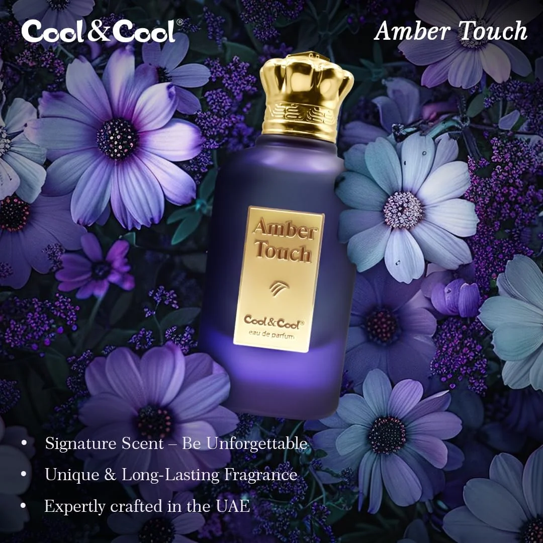 ادو پرفیوم کول اند کول Amber Touch 100 میلی لیتر - عطر унисекс با رایحه کهربا، مشک، ترنج و یاس، عطری تازه، گرم و ماندگار ادو پرفیوم کول اند کول Amber Touch 100 میلی لیتر - عطر унисекс با رایحه کهربا، مشک، ترنج و یاس، عطری تازه، گرم و ماندگار