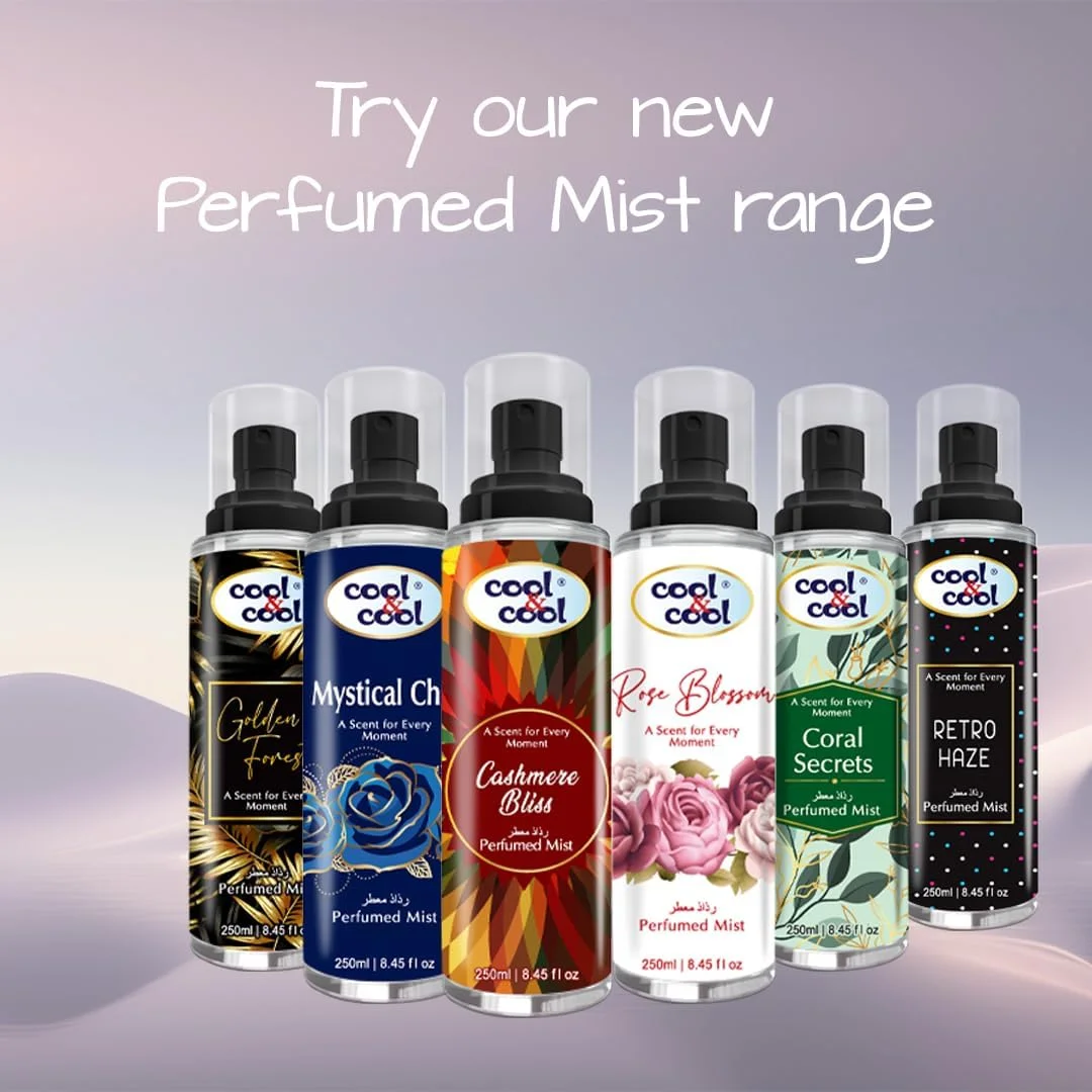 اسپری خوشبو کننده بدن کول اند کول مدل Cashmere Bliss حجم 250 میلی لیتر، ماندگاری طولانی، مناسب برای استفاده روزمره، نارنجی