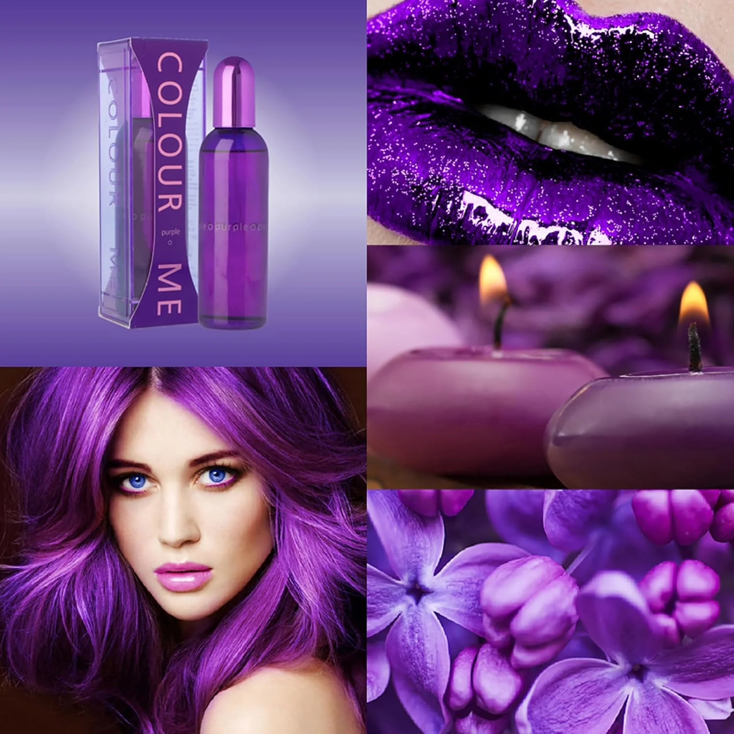 پک سه عددی ادو پرفیوم زنانه کالر می مدل Pink/Purple/Gold Femme، 3 عدد 50 میلی لیتر