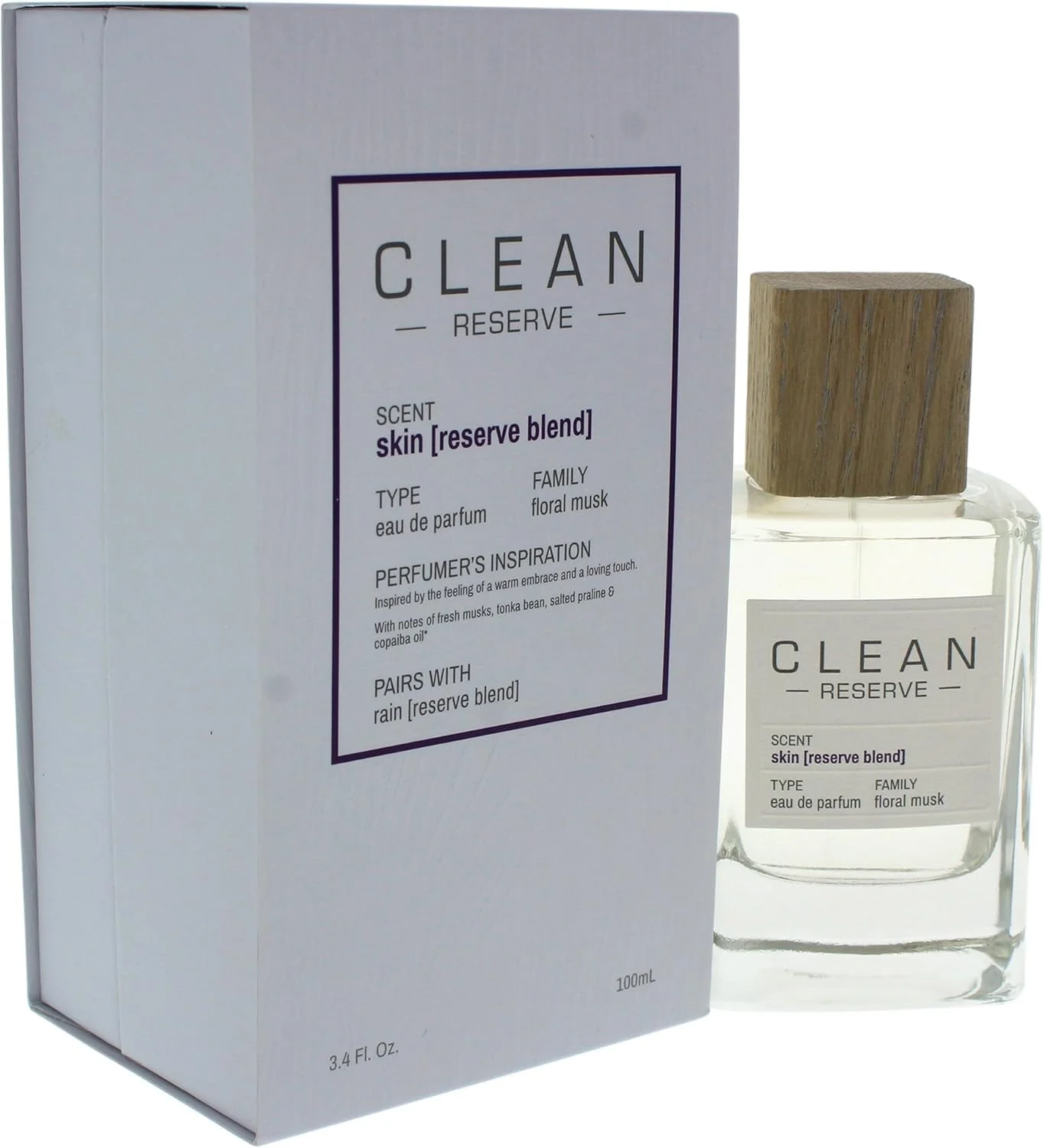ادو پرفیوم زنانه کلین مدل Skin حجم 100 میلی لیتر