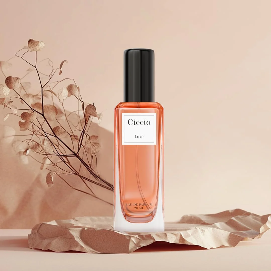 عطر زنانه لوکس Ciccio Luxe Eau De Perfume با رایحه ترنج، لیمو، گل رز، وانیل و عنبر، عطر مایع لوکس با ماندگاری طولانی، عطر عالی برای تابستان، 20 میلی لیتر عطر زنانه لوکس Ciccio Luxe Eau De Perfume با رایحه ترنج، لیمو، گل رز، وانیل و عنبر، عطر مایع لوکس با ماندگاری طولانی، عطر عالی برای تابستان، 20 میلی لیتر