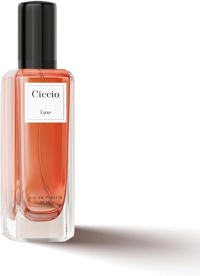 عطر زنانه لوکس Ciccio Luxe Eau De Perfume با رایحه ترنج، لیمو، گل رز، وانیل و عنبر، عطر مایع لوکس با ماندگاری طولانی، عطر عالی برای تابستان، 20 میلی لیتر عطر زنانه لوکس Ciccio Luxe Eau De Perfume با رایحه ترنج، لیمو، گل رز، وانیل و عنبر، عطر مایع لوکس با ماندگاری طولانی، عطر عالی برای تابستان، 20 میلی لیتر