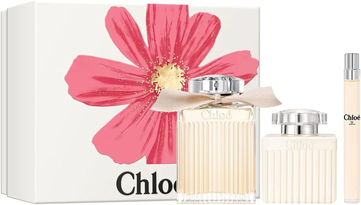 ست هدیه 3 تکه ادو پرفیوم زنانه Chloé (بسته بندی و محتویات ممکن است متفاوت باشد)