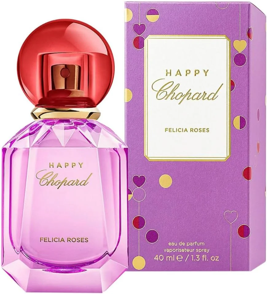 عطر زنانه شوپارد Happy Felicia Roses - رایحه ای از توت های قرمز و بنفش، گریپ فروت صورتی و دانه تونکا - الهام بخش خوش بینی و عشق به خود - رایحه ای شاد - اسپری ادو پرفیوم 40 میلی لیتری عطر زنانه شوپارد Happy Felicia Roses - رایحه ای از توت های قرمز و بنفش، گریپ فروت صورتی و دانه تونکا - الهام بخش خوش بینی و عشق به خود - رایحه ای شاد - اسپری ادو پرفیوم 40 میلی لیتری