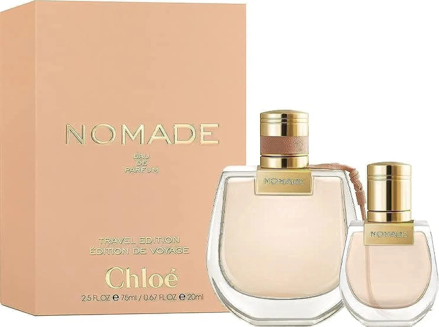 ست ادکلن زنانه کلوهه نومد (CHLOE NOMADE) ادو پرفیوم 75 میلی لیتر + 20 میلی لیتر مسافرتی