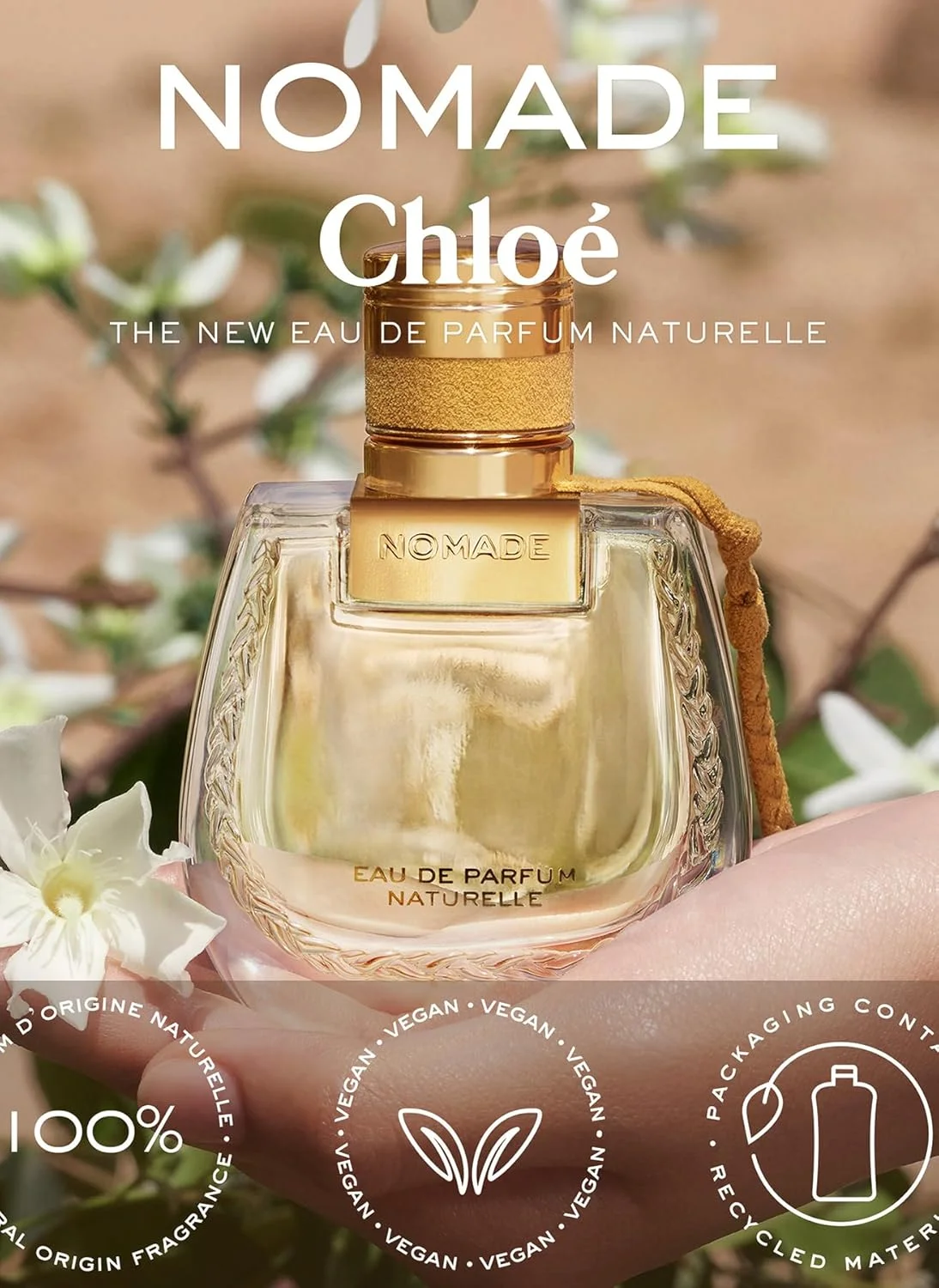 ادو پرفیوم زنانه Chloe Nomade Naturelle 75ML ادو پرفیوم زنانه Chloe Nomade Naturelle 75ML