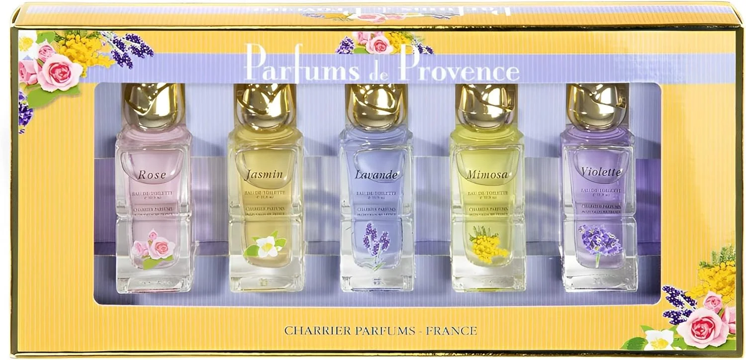 جعبه هدیه ادو تویلت فرانسوی Charrier Parfums - Parfums de Provence (5 عدد)