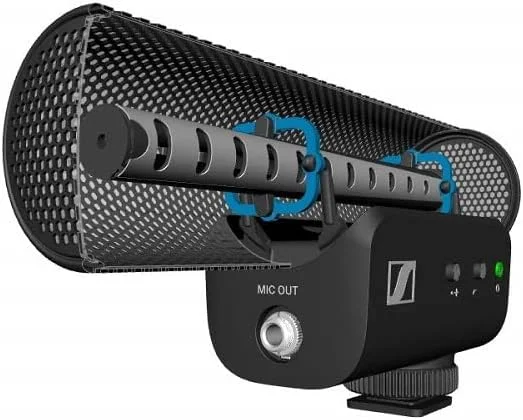 میکروفون شات گان جهت دار Sennheiser MKE 400 با اتصالات 3.5 میلی متری TRS و TRRS برای دوربین های DSLR، بدون آینه و موبایل، 508898 میکروفون شات گان جهت دار Sennheiser MKE 400 با اتصالات 3.5 میلی متری TRS و TRRS برای دوربین های DSLR، بدون آینه و موبایل، 508898