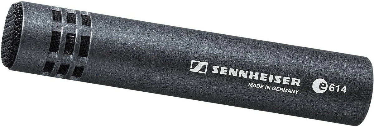 میکروفون کندانسر الکترت سوپرکاردیوید Sennheiser E614 برای ضبط حرفه‌ای سازها، مناسب برای سازهای بادی چوبی، زهی و ضبط خانگی