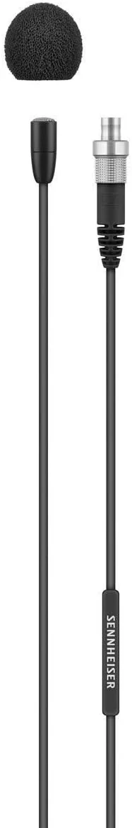 میکروفون کاندنسر حرفه ای وکال Sennheiser Pro Audio، مشکی، 3 پین (Sennheiser MKE Essential Omni)