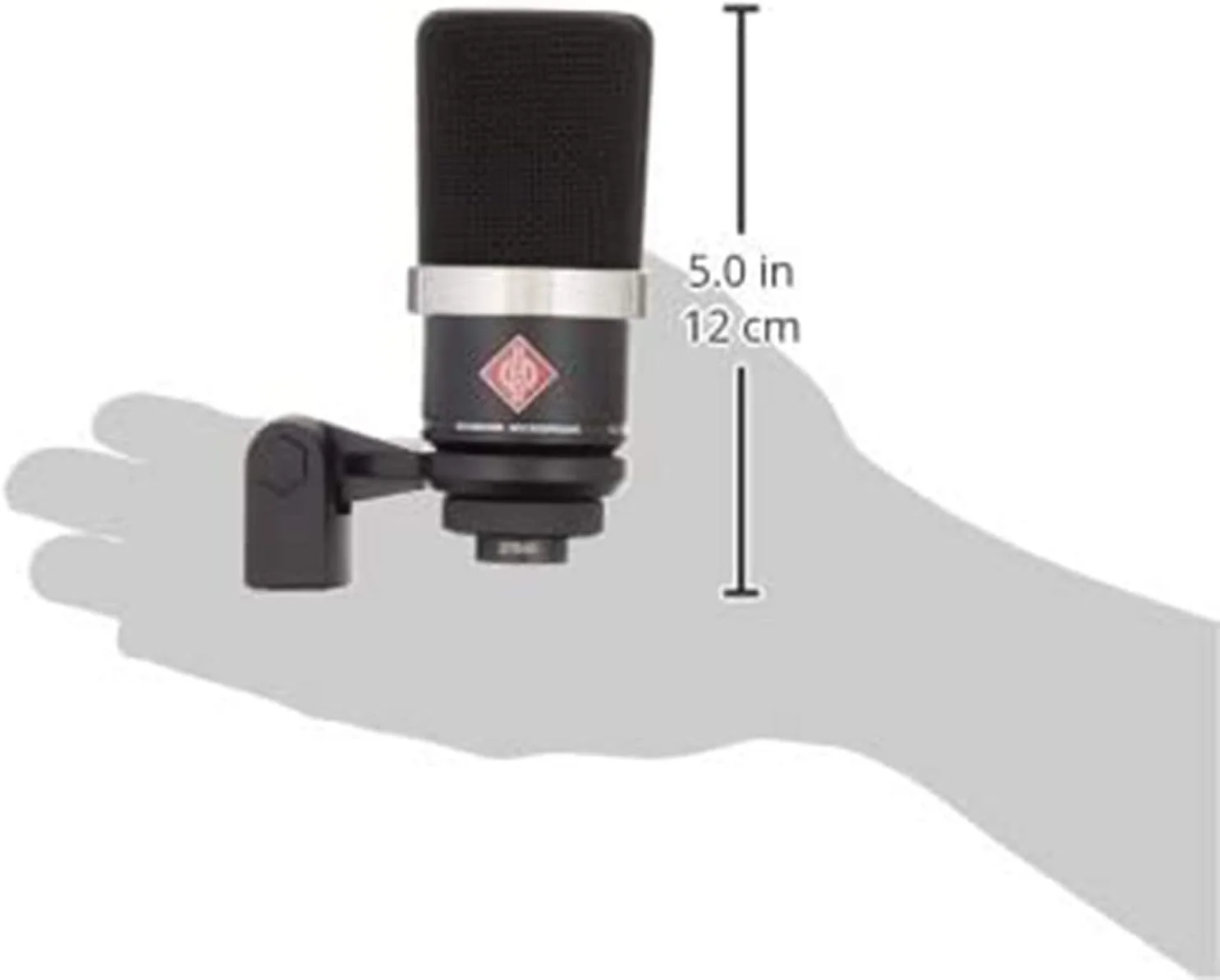 میکروفون کاندنسر وکال نویمان، مشکی (TLM 102 MT)