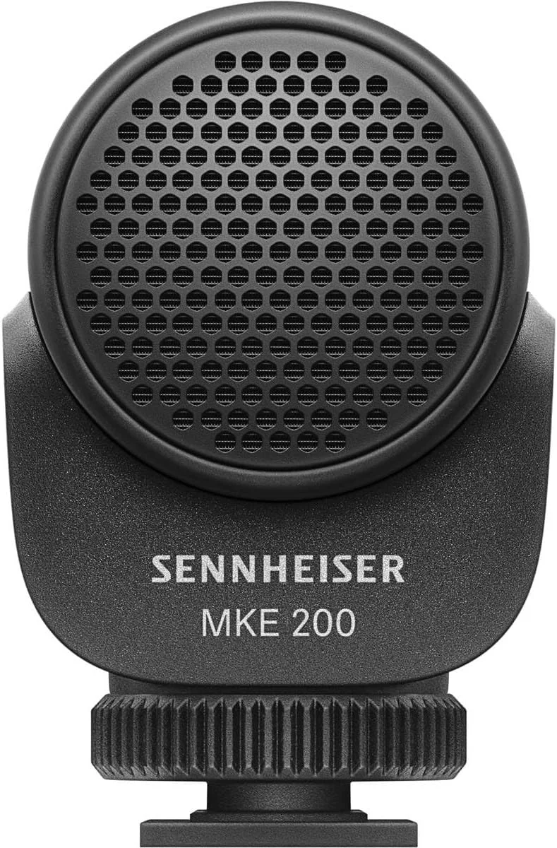 میکروفون جهت دار روی دوربینی Sennheiser MKE 200 با اتصالات 3.5 میلی متری TRS و TRRS برای DSLR، بدون آینه و موبایل، 508897 میکروفون جهت دار روی دوربینی Sennheiser MKE 200 با اتصالات 3.5 میلی متری TRS و TRRS برای DSLR، بدون آینه و موبایل، 508897