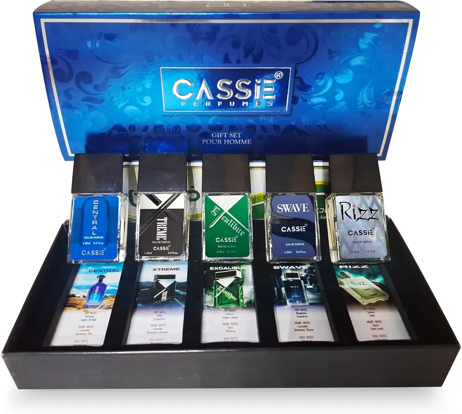 ست هدیه عطر CASSiE، مجموعه عطر زنانه و مردانه، 10 عدد 20 میلی لیتری، پور هوم و پور فم ست هدیه عطر CASSiE، مجموعه عطر زنانه و مردانه، 10 عدد 20 میلی لیتری، پور هوم و پور فم