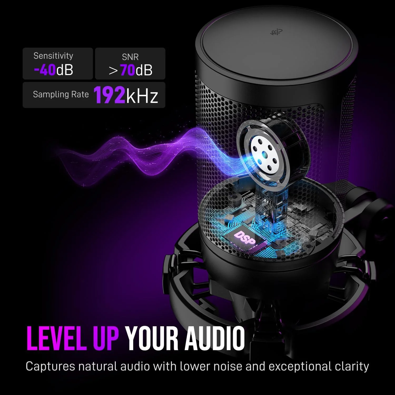 میکروفون USB مخصوص بازی FIFINE، میکروفون کاندنسر پادکست با بازوی بوم، فیلتر پاپ، دکمه قطع صدا برای استریم، Twitch، چت آنلاین، میکروفون RGB کامپیوتر برای گیمر یوتیوبر - AmpliGame A6T میکروفون USB مخصوص بازی FIFINE، میکروفون کاندنسر پادکست با بازوی بوم، فیلتر پاپ، دکمه قطع صدا برای استریم، Twitch، چت آنلاین، میکروفون RGB کامپیوتر برای گیمر یوتیوبر - AmpliGame A6T