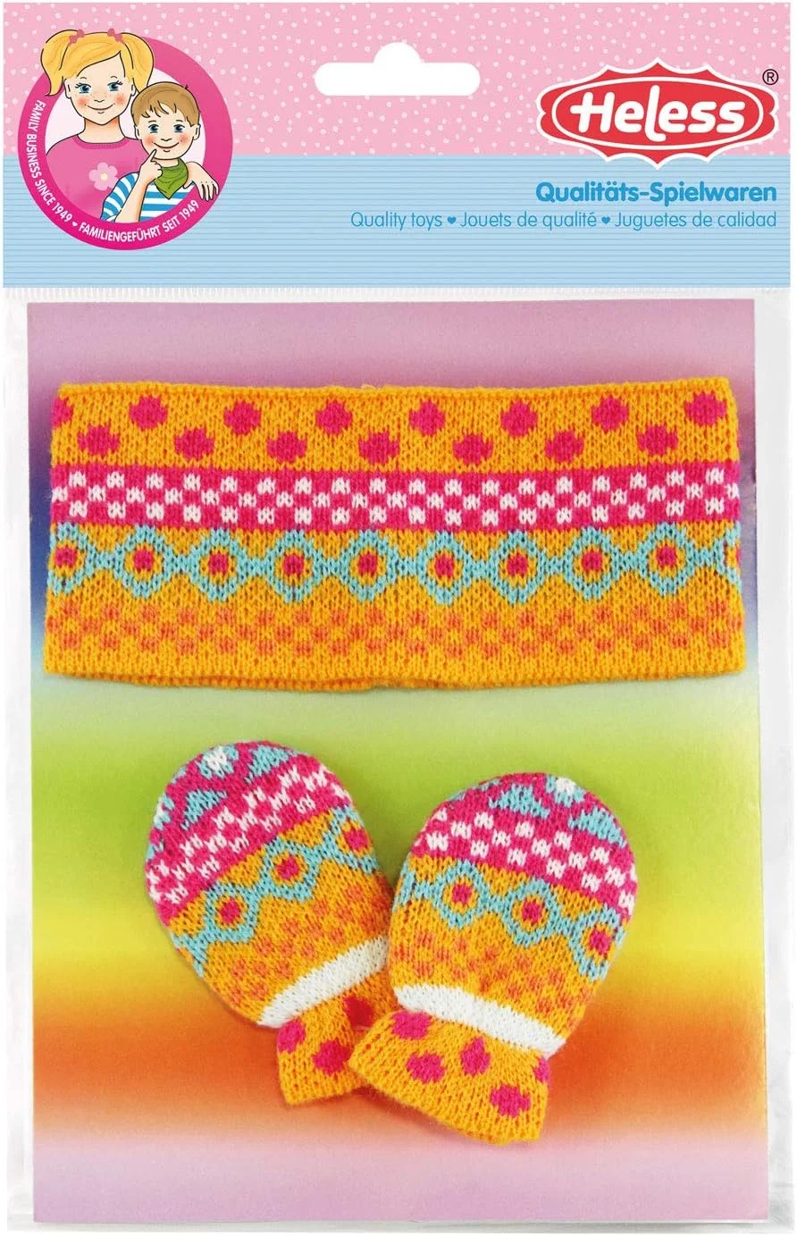 هلس 1811 دستکش و هدبند جولی سایز 28 – 35 سانتی متر