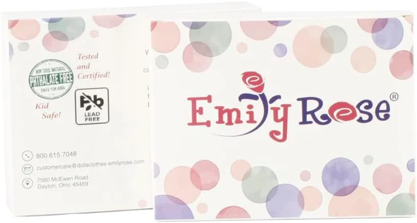 لباس عروسک 18 اینچی امیلی رز | لباس فرم و بسته لوازم جانبی 8 تکه مدرن دختر پیشاهنگ براونی | مناسب برای عروسک های امریکن گرل | بسته بندی شده در جعبه هدیه!