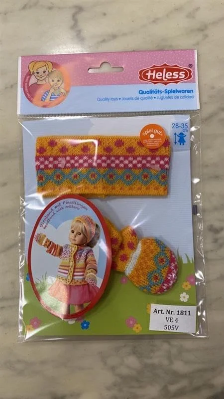 هلس 1811 دستکش و هدبند جولی سایز 28 – 35 سانتی متر