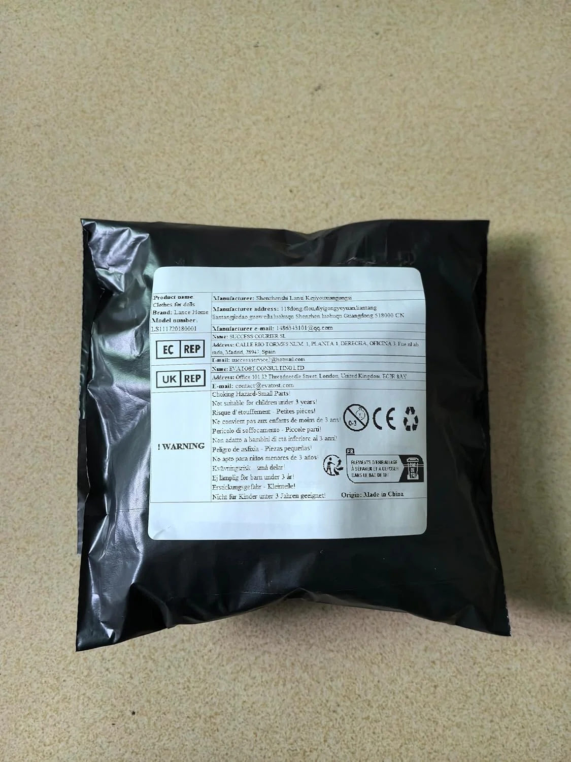 لنس هوم فشن 5 تکه لباس پالتویی پولیشی دست ساز + 10 جفت کفش برای عروسک باربی هدیه کریسمس C LS041320170011