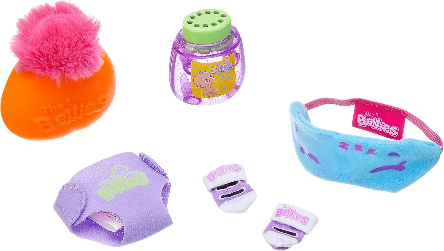 ست عروسک های نوزاد The Bellies From Bellyville - مناسب دختران 3 سال به بالا (مشهور) Única چند رنگ