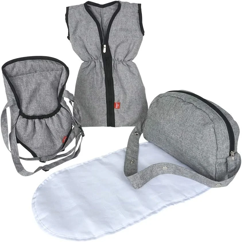 مجموعه لوازم جانبی عروسک knorr toys 15787 طرح سنگ مشکی