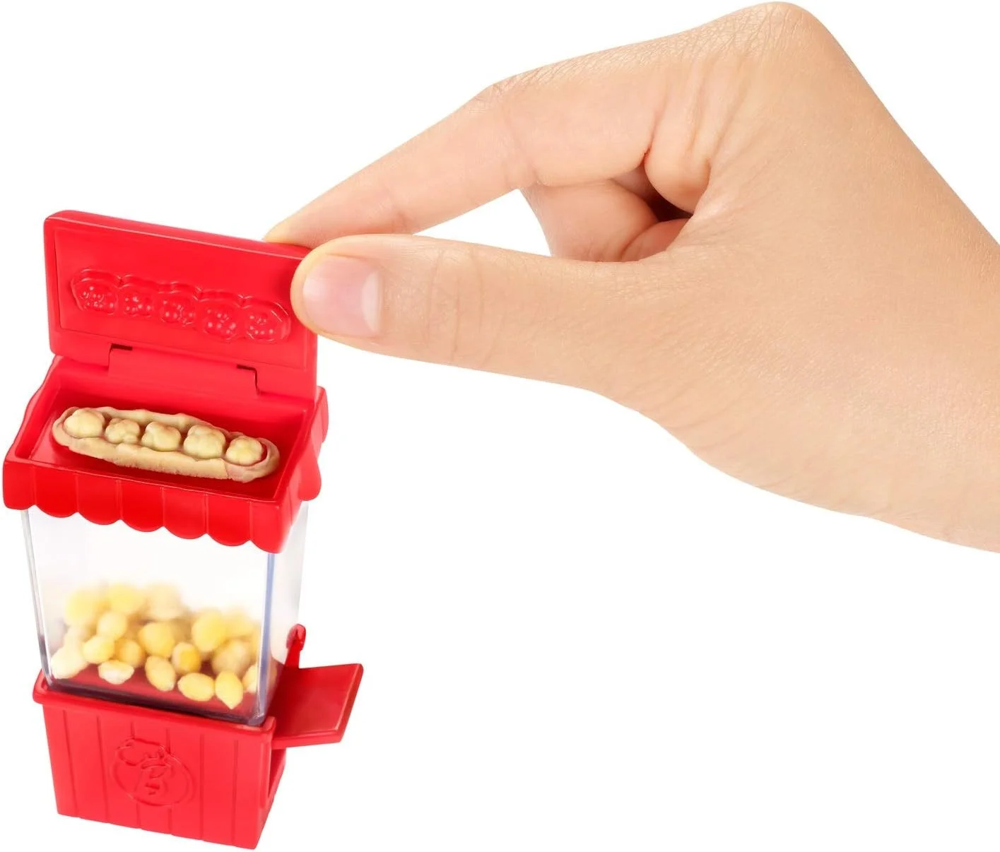 ست لوازم جانبی آشپزی و شیرینی پزی باربی GHK39 پاپ کورن، اسباب بازی از 4 سالگی