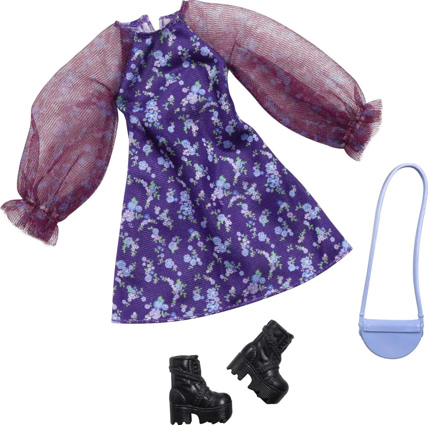 مجموعه لباس باربی شامل 8 دست لباس کامل برای عروسک باربی، بیش از 25 تکه شامل 8 لباس، 8 جفت کفش و 8 اکسسوری، هدیه برای کودکان 3 تا 8 سال، چند رنگ، HCK33، لباس های باربی مجموعه لباس باربی شامل 8 دست لباس کامل برای عروسک باربی، بیش از 25 تکه شامل 8 لباس، 8 جفت کفش و 8 اکسسوری، هدیه برای کودکان 3 تا 8 سال، چند رنگ، HCK33، لباس های باربی