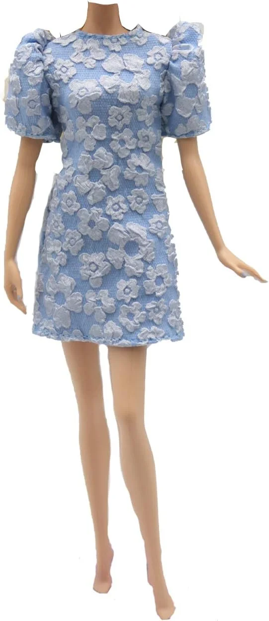 لباس عروسک لنس هوم، 5 ست لباس شامل لباس بهاری، شلوار، بادگیر و کلاه برای عروسک های 11.5 اینچی، لوازم جانبی با استایل تصادفی (C)