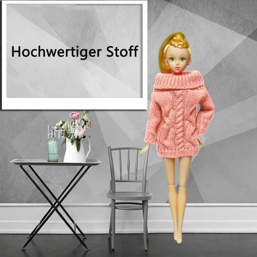 والنبیلی لباس مد لباس عروسک لباس 5 ست برای عروسک های 11.5 اینچی