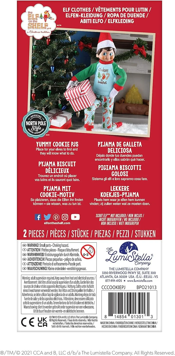 لباس خواب کوکی الف روی طاقچه، کالکشن کلاوس کوتور