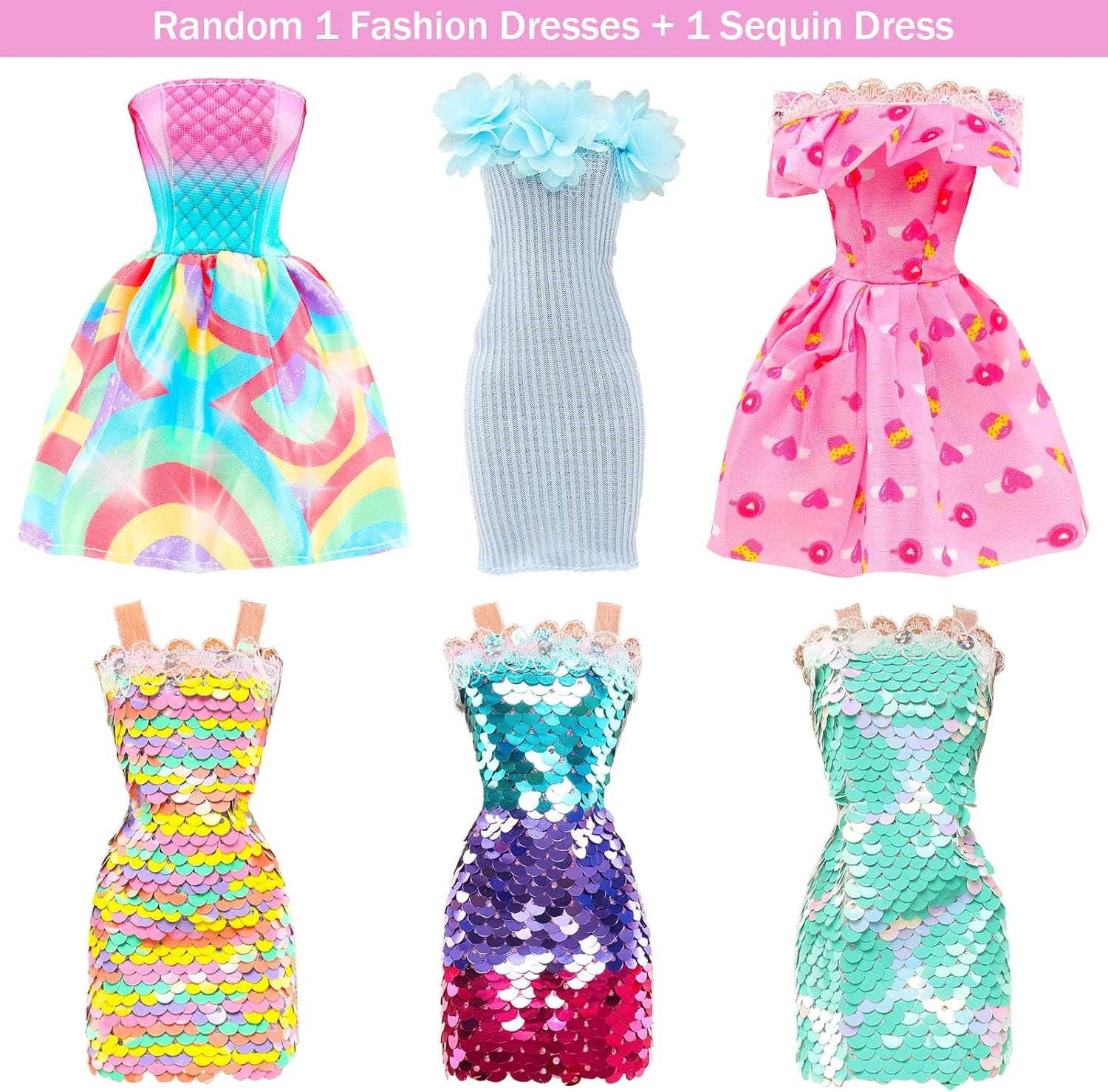 Miunana بسته 110 عددی لباس و لوازم جانبی عروسک شامل لباسهای مد روز، تاپ، شلوار، لباس مهمانی، لباسهای کوتاه، لباس شنا، بیکینی، کفش، بالهای پرنسسی، چوب لباسی و کیف دستی برای عروسک 11.5 اینچی Miunana بسته 110 عددی لباس و لوازم جانبی عروسک شامل لباسهای مد روز، تاپ، شلوار، لباس مهمانی، لباسهای کوتاه، لباس شنا، بیکینی، کفش، بالهای پرنسسی، چوب لباسی و کیف دستی برای عروسک 11.5 اینچی