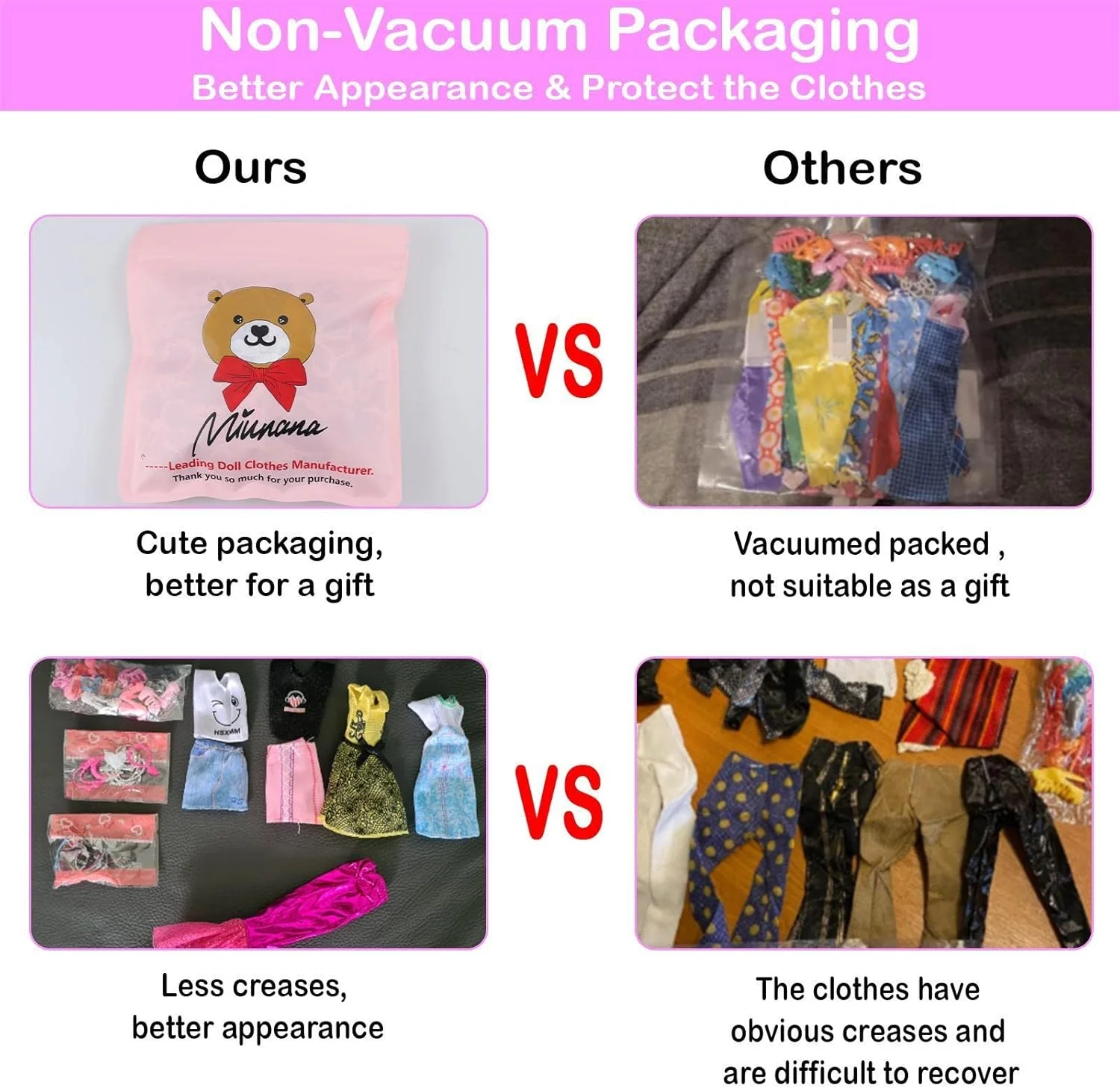 Miunana بسته 110 عددی لباس و لوازم جانبی عروسک شامل لباسهای مد روز، تاپ، شلوار، لباس مهمانی، لباسهای کوتاه، لباس شنا، بیکینی، کفش، بالهای پرنسسی، چوب لباسی و کیف دستی برای عروسک 11.5 اینچی Miunana بسته 110 عددی لباس و لوازم جانبی عروسک شامل لباسهای مد روز، تاپ، شلوار، لباس مهمانی، لباسهای کوتاه، لباس شنا، بیکینی، کفش، بالهای پرنسسی، چوب لباسی و کیف دستی برای عروسک 11.5 اینچی