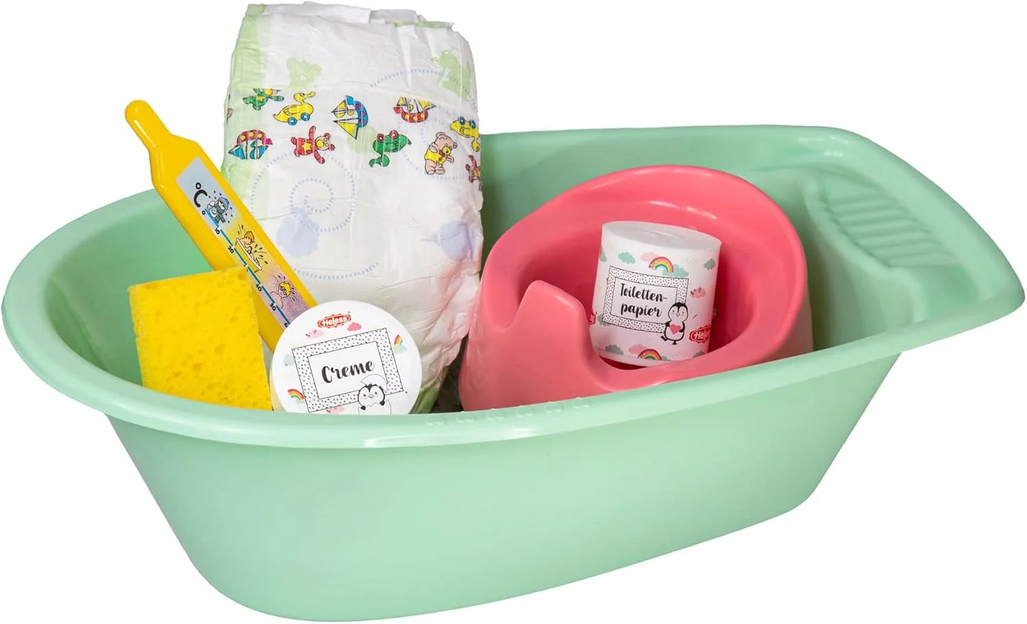 حمام عروسک هلِس 911 با لوازم جانبی فراوان، 7 تکه، رنگ نعنایی، برای سرگرمی حمام شاد و مراقبت از عروسک حمام عروسک هلِس 911 با لوازم جانبی فراوان، 7 تکه، رنگ نعنایی، برای سرگرمی حمام شاد و مراقبت از عروسک