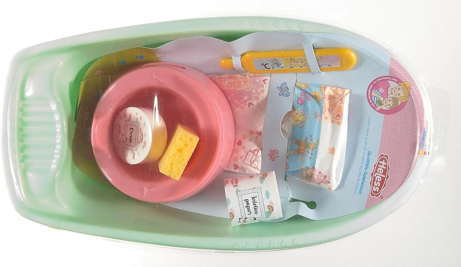 حمام عروسک هلِس 911 با لوازم جانبی فراوان، 7 تکه، رنگ نعنایی، برای سرگرمی حمام شاد و مراقبت از عروسک حمام عروسک هلِس 911 با لوازم جانبی فراوان، 7 تکه، رنگ نعنایی، برای سرگرمی حمام شاد و مراقبت از عروسک