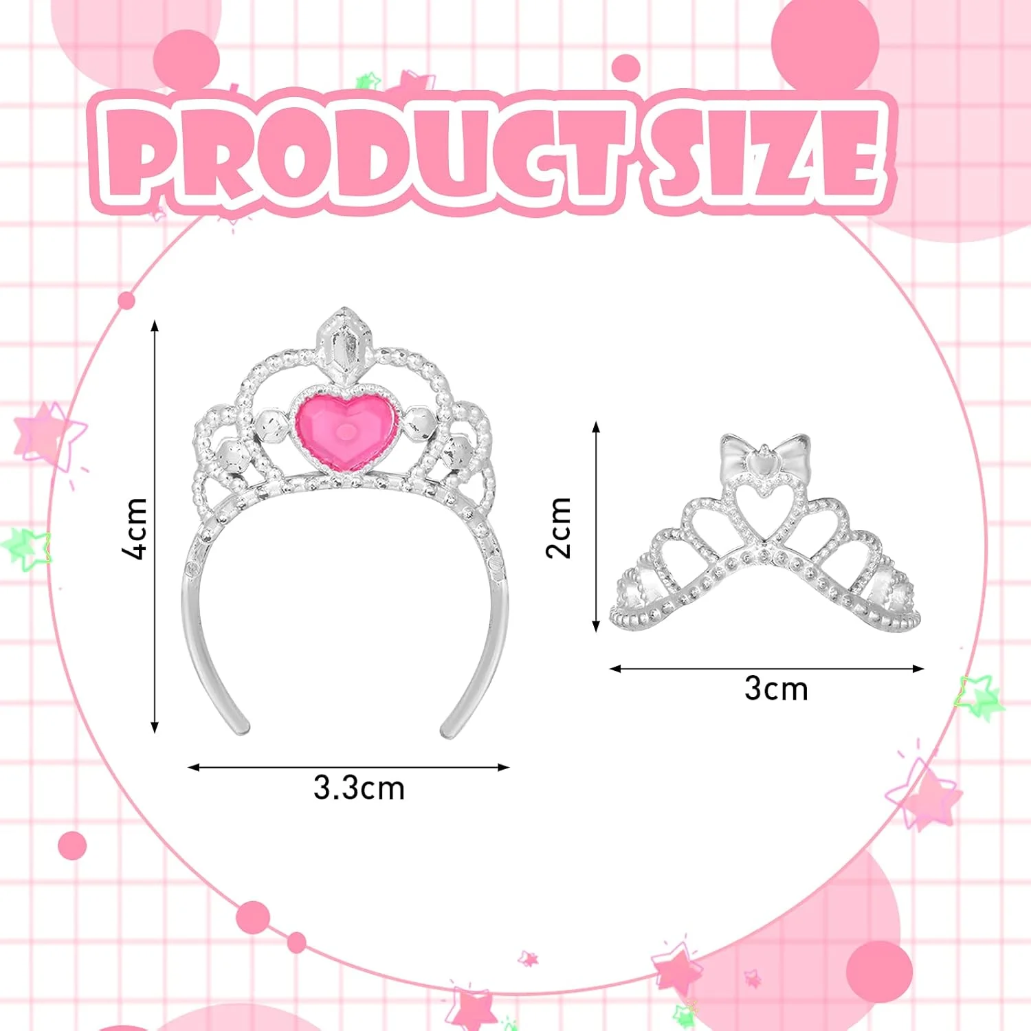 ست جواهرات لوازم جانبی عروسک Sumind، 20 تکه، شامل گردنبند و تاج عروسک، مناسب برای تزیین عروسک های 11.5 اینچی ست جواهرات لوازم جانبی عروسک Sumind، 20 تکه، شامل گردنبند و تاج عروسک، مناسب برای تزیین عروسک های 11.5 اینچی