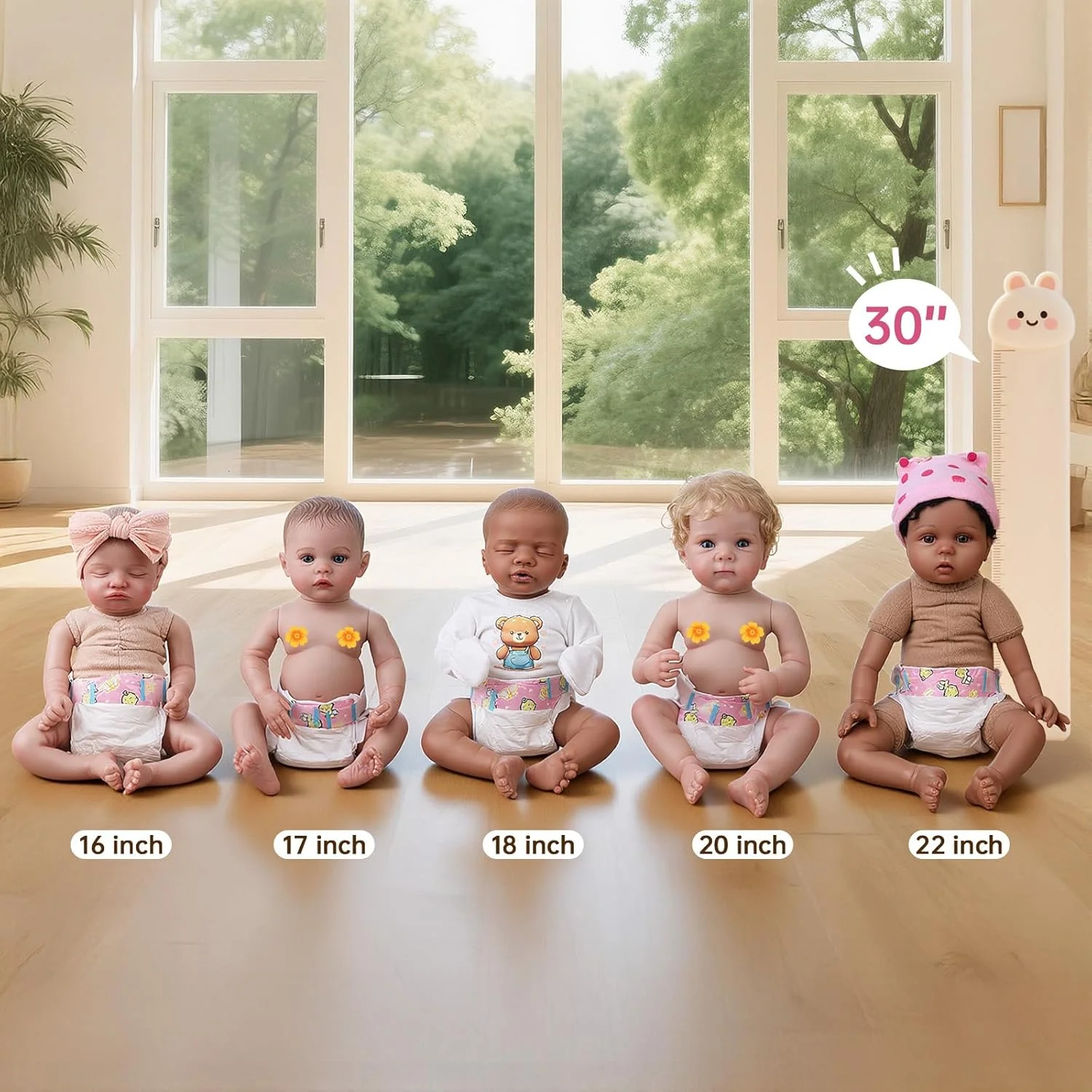 بسته پوشک عروسک CHAREX - بسته 10 عددی پوشک برای عروسک های Reborn، پوشک های Baby Alive، لوازم جانبی عروسک نوزاد 16-24 اینچی، پوشک های قابل استفاده مجدد بسته پوشک عروسک CHAREX - بسته 10 عددی پوشک برای عروسک های Reborn، پوشک های Baby Alive، لوازم جانبی عروسک نوزاد 16-24 اینچی، پوشک های قابل استفاده مجدد