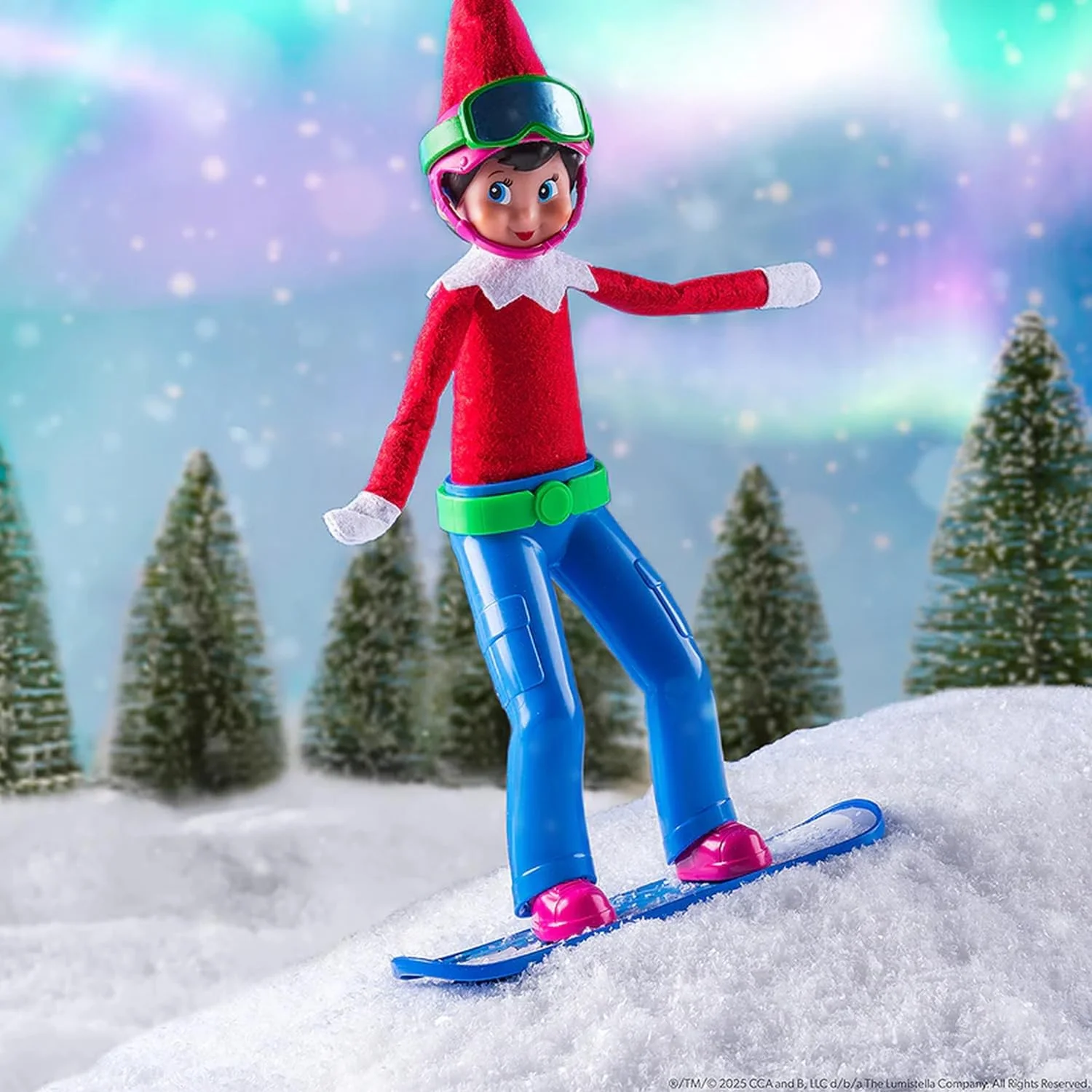 ست لباس ایستاده الف روی قفسه Claus Couture Slopes and Streets: اسکوتر ایستاده Stand-n-Scoot، ست اسکی Snow Play و کیف شادی ست لباس ایستاده الف روی قفسه Claus Couture Slopes and Streets: اسکوتر ایستاده Stand-n-Scoot، ست اسکی Snow Play و کیف شادی