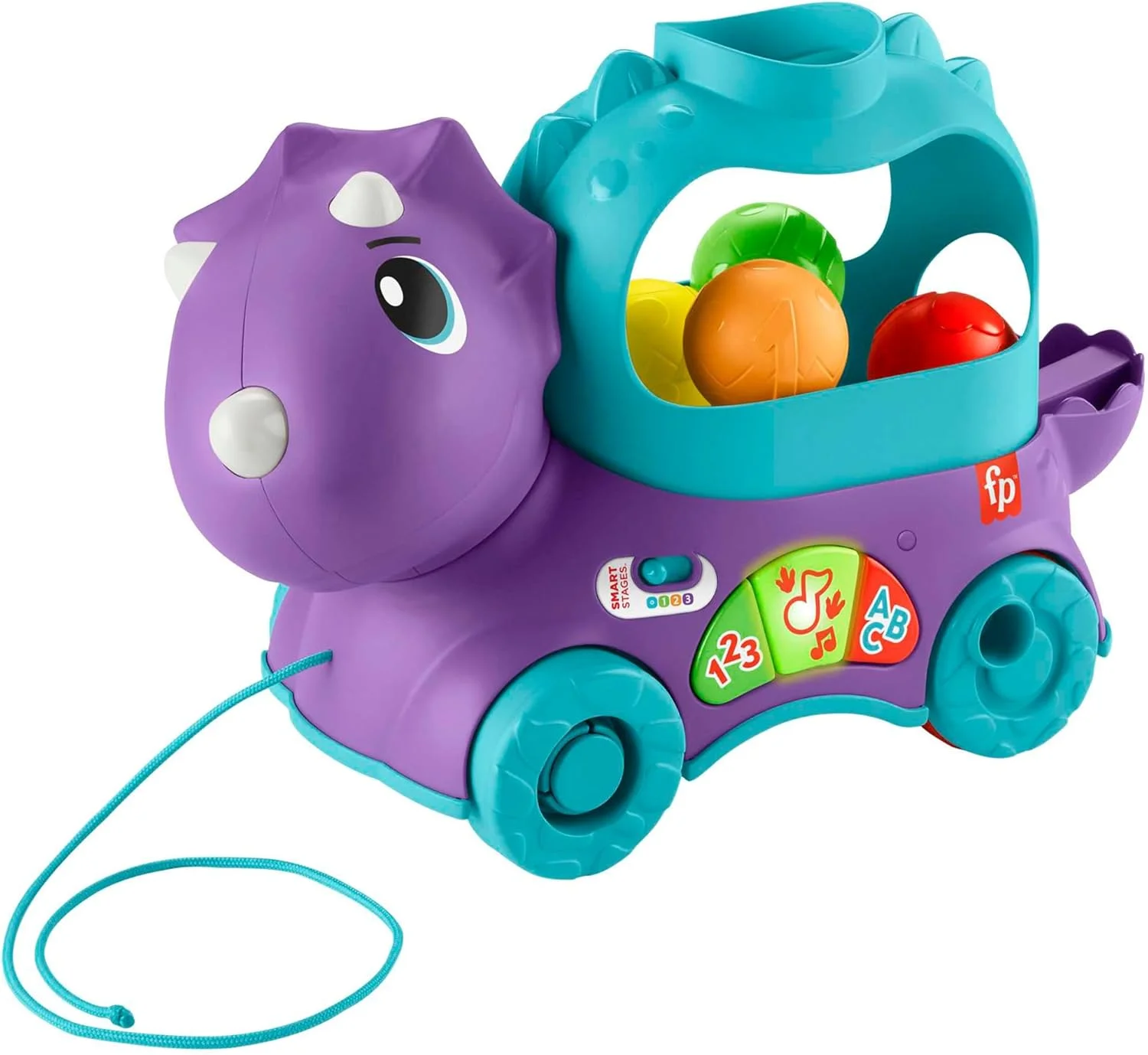 اسباب بازی دایناسور پاپینگ Fisher-Price FP INFANT HNR54 چند رنگ