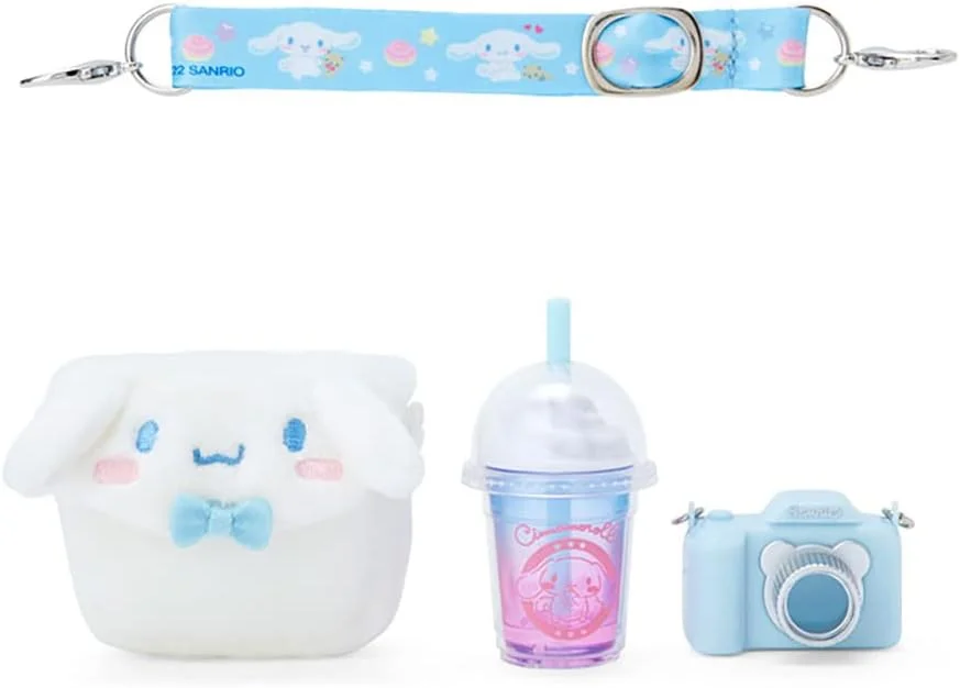 ست لوازم جانبی سینامورول Sanrio 510955 Cinnamoroll Pita Frenzu، مناسب گردش و بیرون رفتن، 5.5 x 1.5 x 4 سانتی متر ست لوازم جانبی سینامورول Sanrio 510955 Cinnamoroll Pita Frenzu، مناسب گردش و بیرون رفتن، 5.5 x 1.5 x 4 سانتی متر
