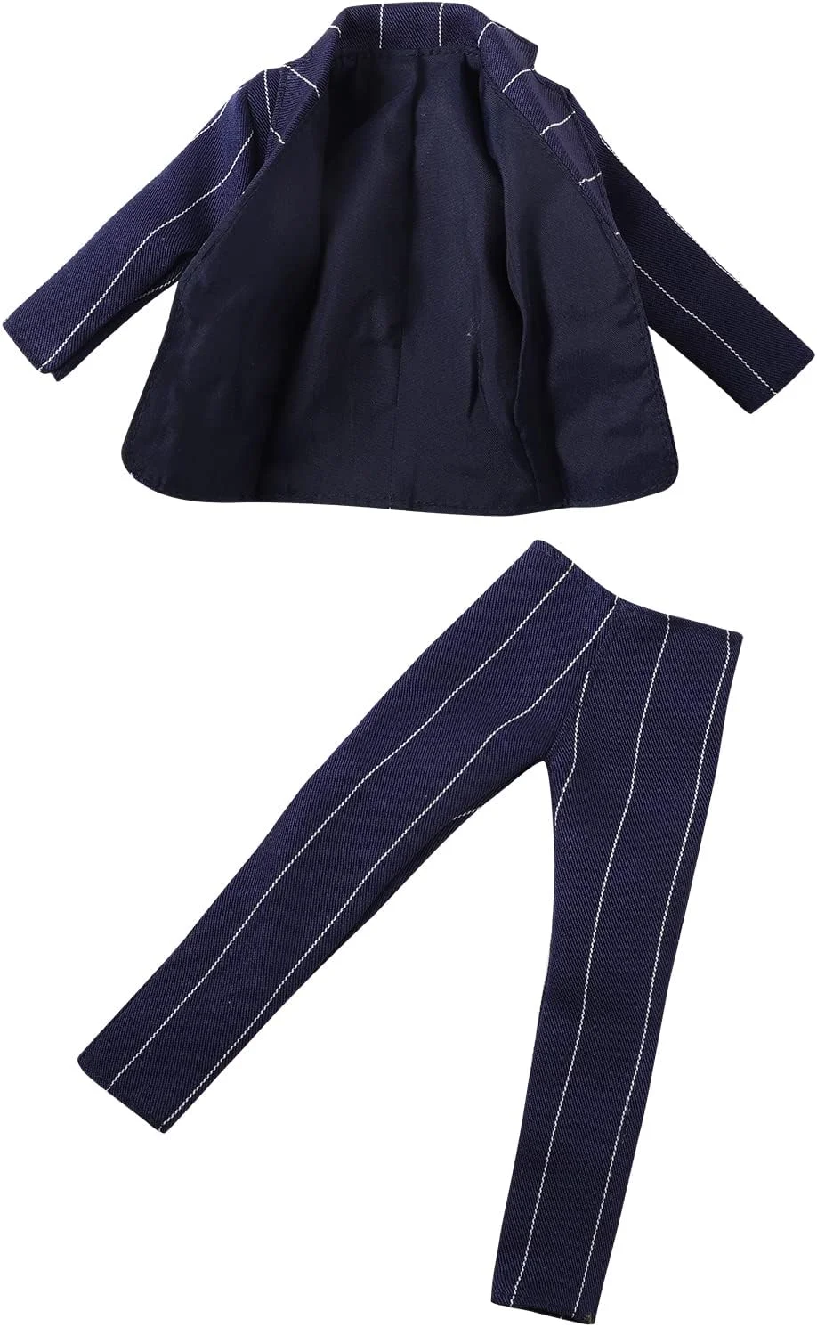 لباس و لوازم جانبی عروسک پسرانه 11.5 اینچی Babeilei مناسب برای عروسک پسرانه 12 اینچی، شامل 1 دست کت و شلوار، 1 پیراهن، 4 عدد تاپ تصادفی، 4 عدد شلوار تصادفی، 1 جفت عینک، 2 جفت کفش و 1 عدد کامپیوتر