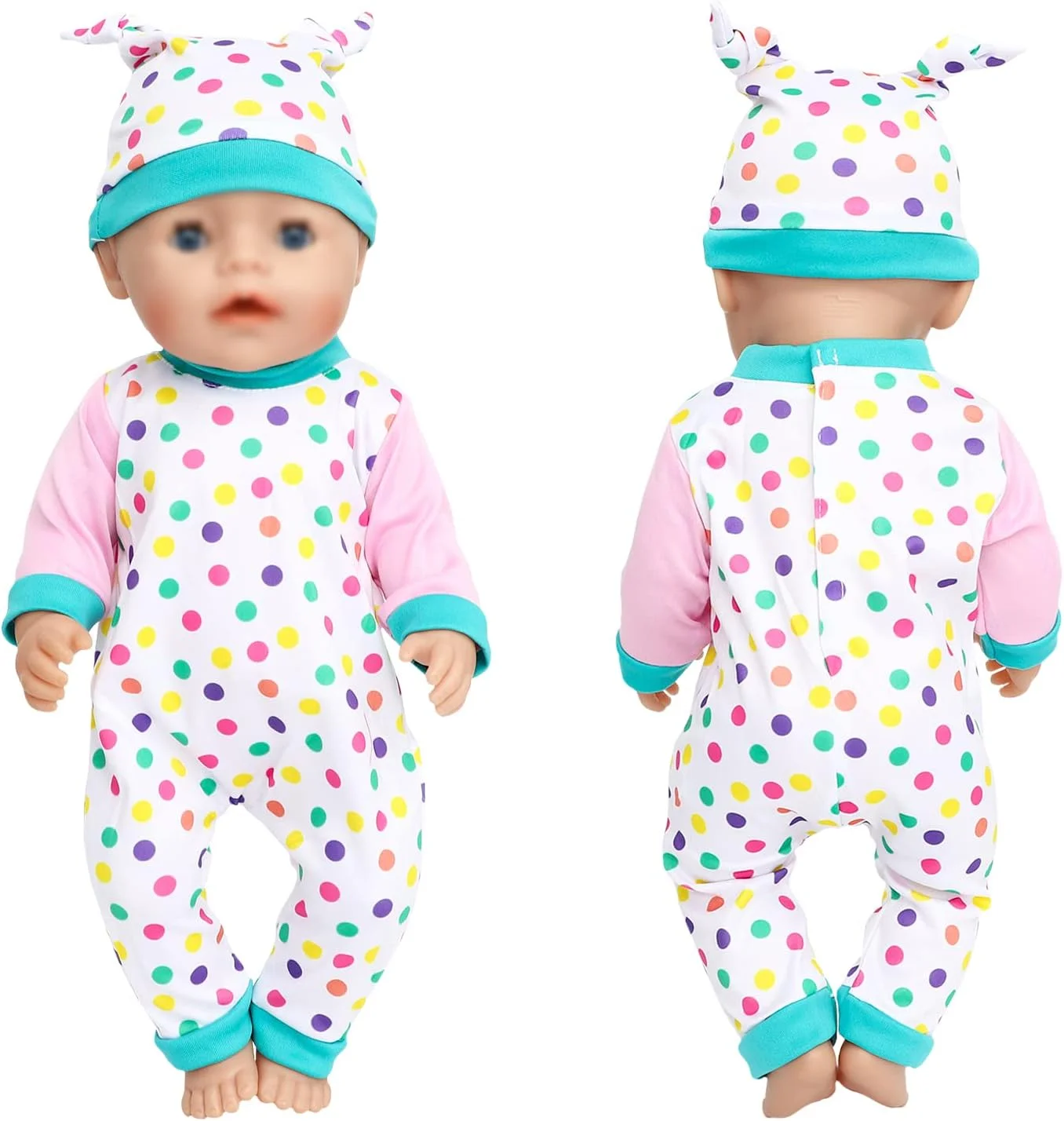 SOTOGO 5 ست لباس عروسک 18 اینچی، لباس عروسک، لوازم جانبی عروسک برای عروسک های 18 اینچی آمریکایی