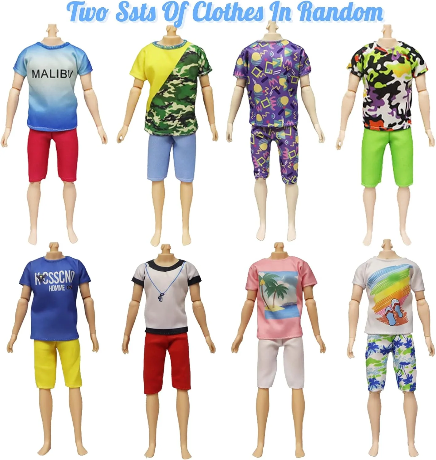 14 تکه لباس و لوازم جانبی عروسک سازگار با عروسک های کن، 3 تاپ و شلوار تصادفی غیر رسمی، 4 لباس شنا، 1 ویولن، 1 عینک، 5 چوب لباسی، 3 کفش، لباس و لوازم جانبی برای عروسک های پسرانه 11.5 اینچی (تصادفی) 14 تکه لباس و لوازم جانبی عروسک سازگار با عروسک های کن، 3 تاپ و شلوار تصادفی غیر رسمی، 4 لباس شنا، 1 ویولن، 1 عینک، 5 چوب لباسی، 3 کفش، لباس و لوازم جانبی برای عروسک های پسرانه 11.5 اینچی (تصادفی)