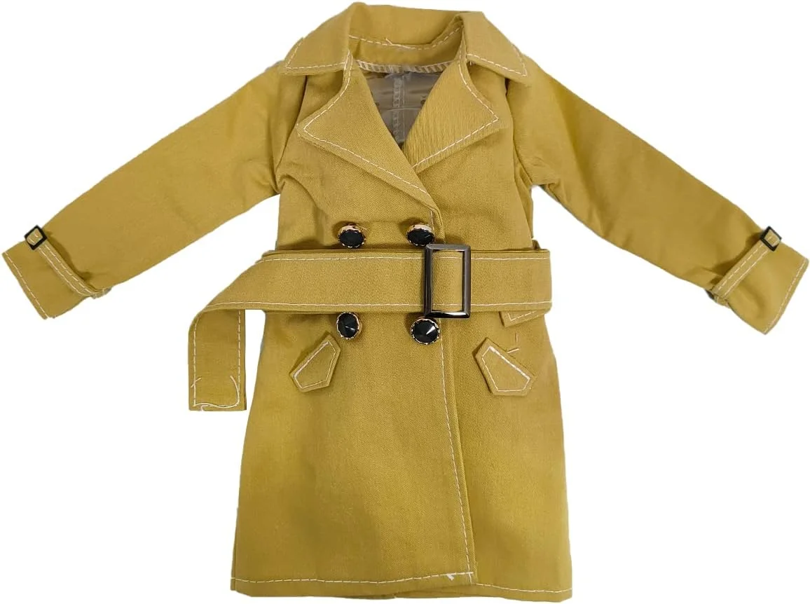 لباس عروسک Proudoll 1/3 BJD مناسب عروسک های 60 سانتی متری 24 اینچی SD مفصلی - ست لوازم جانبی شامل کلاه گیس، کت، لباس، کیف دستی و چکمه لباس عروسک Proudoll 1/3 BJD مناسب عروسک های 60 سانتی متری 24 اینچی SD مفصلی - ست لوازم جانبی شامل کلاه گیس، کت، لباس، کیف دستی و چکمه