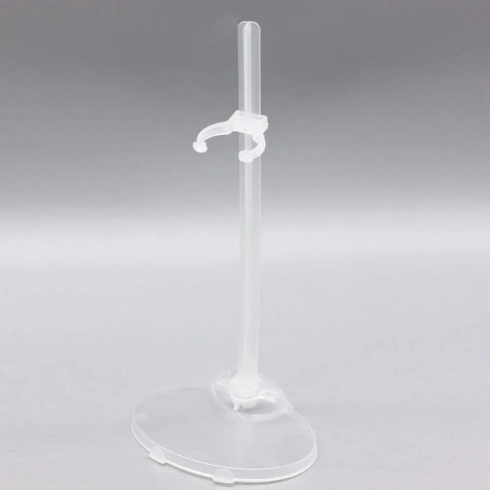 ZHUGI 12 عدد پایه نگهدارنده عروسک، پایه نمایش عروسک، براکت، پشتیبانی مچ قابل تنظیم، لوازم جانبی عروسک دخترانه (سفید)