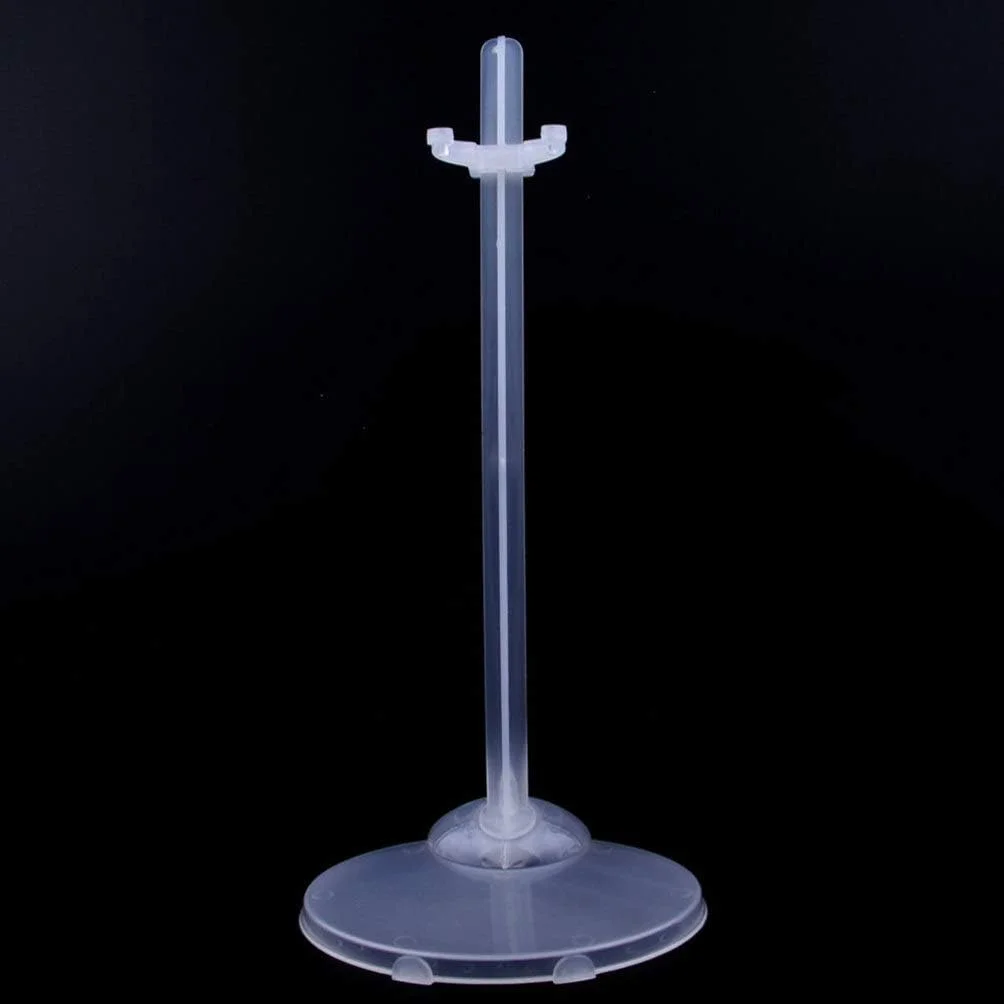 ZHUGI 12 عدد پایه نگهدارنده عروسک، پایه نمایش عروسک، براکت، پشتیبانی مچ قابل تنظیم، لوازم جانبی عروسک دخترانه (سفید)