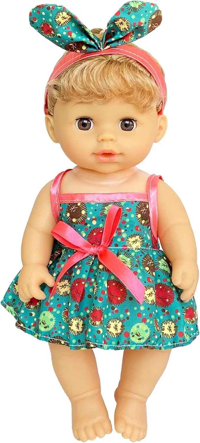 جینگ شو بیزینس 6 ست لباس عروسک دخترانه برای عروسک های 10-12 اینچی، لوازم جانبی لباس عروسک برای عروسک های دخترانه