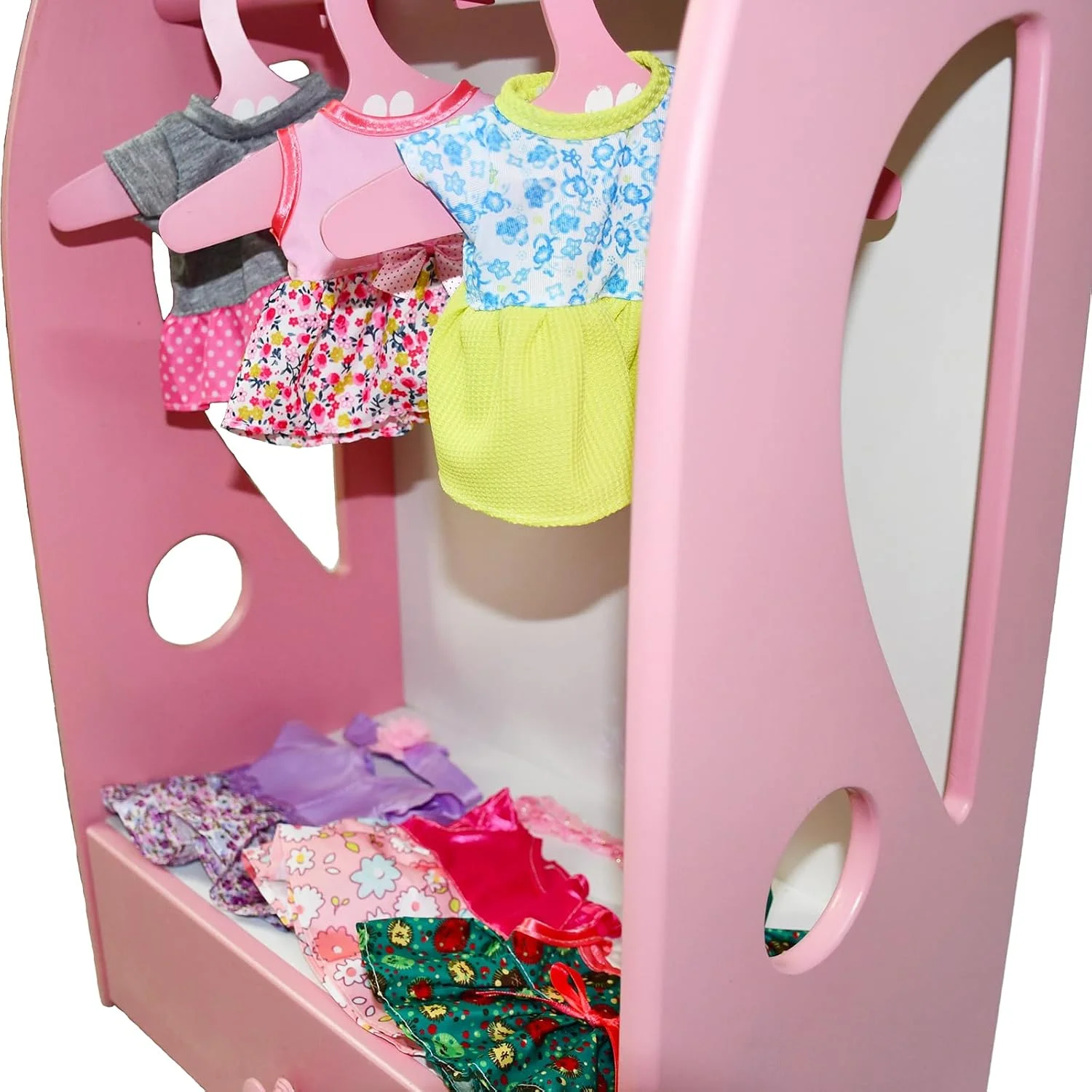 جینگ شو بیزینس 6 ست لباس عروسک دخترانه برای عروسک های 10-12 اینچی، لوازم جانبی لباس عروسک برای عروسک های دخترانه