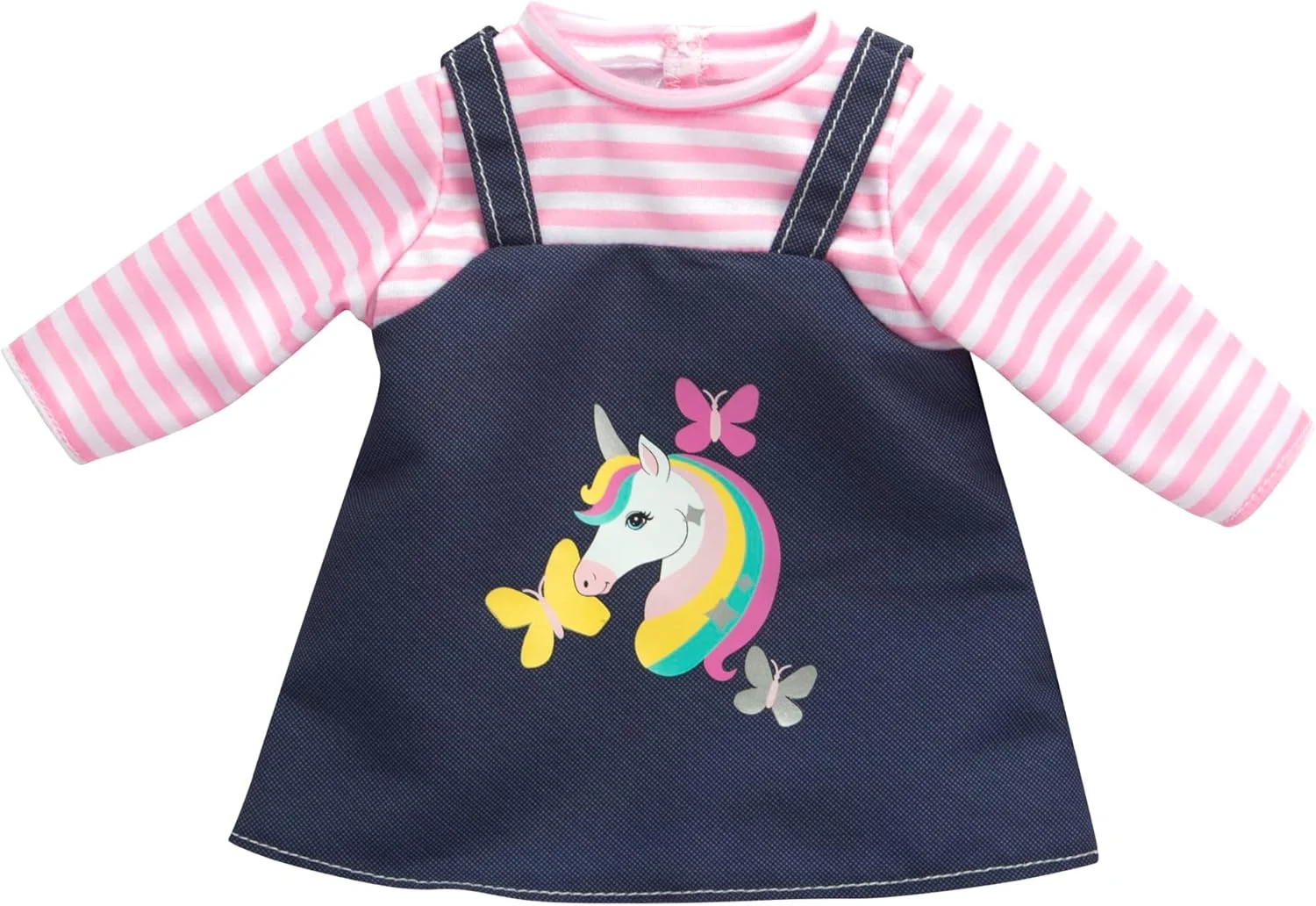 لباس فشن لورا تک شاخ سیمبا 105400510، 3 تکه، پیراهن با طرح اکلیلی تک شاخ، هدبند و جوراب شلواری برای عروسک های 36-43 سانتی متری، مناسب برای کودکان بالای 2 سال لباس فشن لورا تک شاخ سیمبا 105400510، 3 تکه، پیراهن با طرح اکلیلی تک شاخ، هدبند و جوراب شلواری برای عروسک های 36-43 سانتی متری، مناسب برای کودکان بالای 2 سال