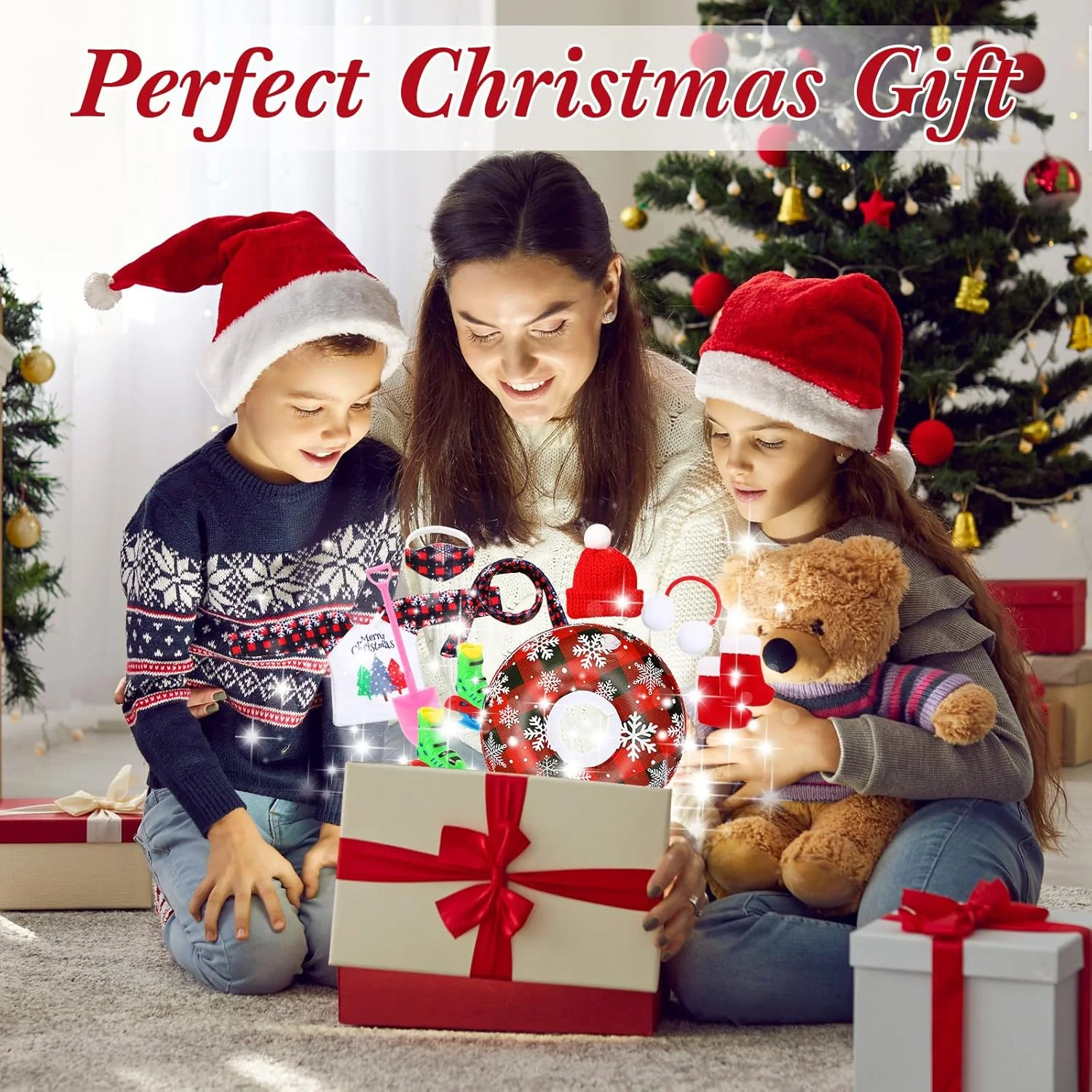 ست 9 عددی لوازم جانبی عروسک جن کریسمس Jenaai، شامل لباس جن کریسمس، گوش گیر، شال گردن، ژاکت، چکمه، تیوپ برفی بادی، ماسک، کلاه، اسکیت روی یخ، بیل برای دکور عروسک، طرح چهارخانه قرمز و مشکی ست 9 عددی لوازم جانبی عروسک جن کریسمس Jenaai، شامل لباس جن کریسمس، گوش گیر، شال گردن، ژاکت، چکمه، تیوپ برفی بادی، ماسک، کلاه، اسکیت روی یخ، بیل برای دکور عروسک، طرح چهارخانه قرمز و مشکی